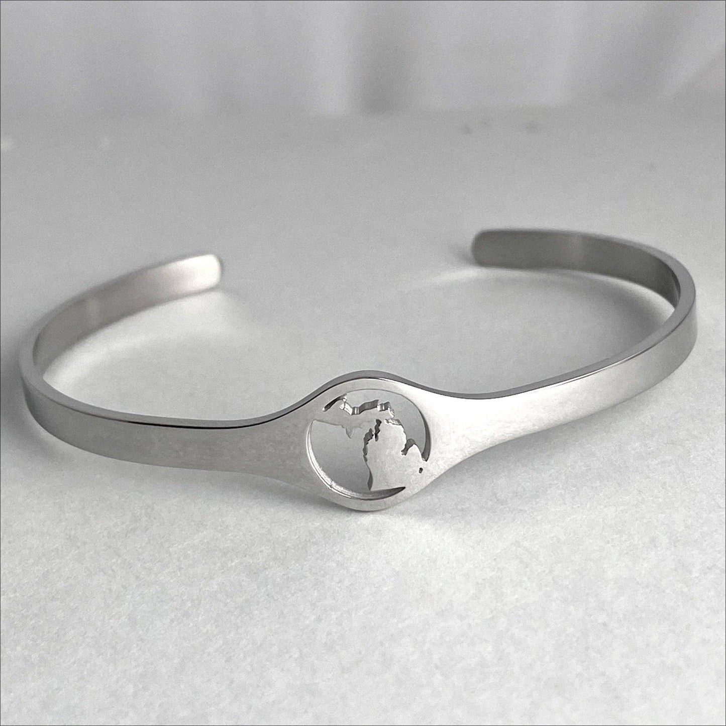 Michigan Cutout Bracelet, Adjustable