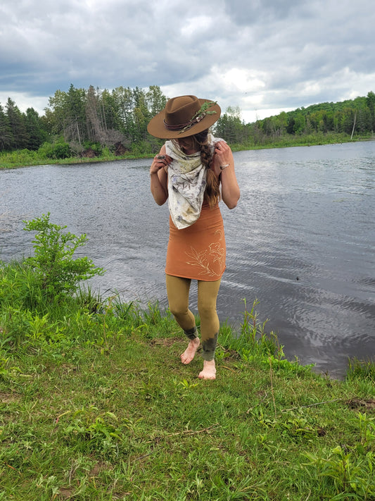 Naturally Dyed Tunic Tank