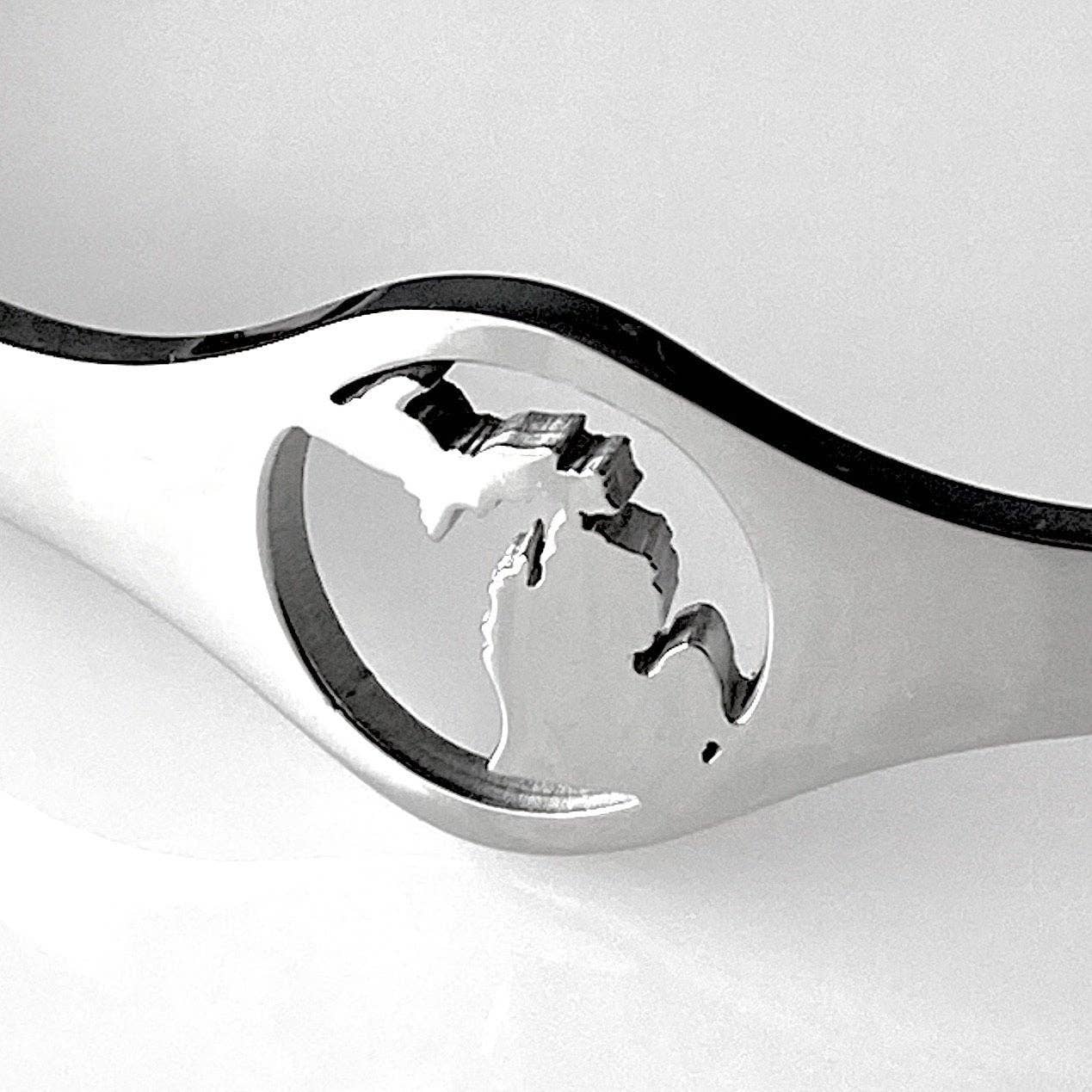 Michigan Cutout Bracelet, Adjustable