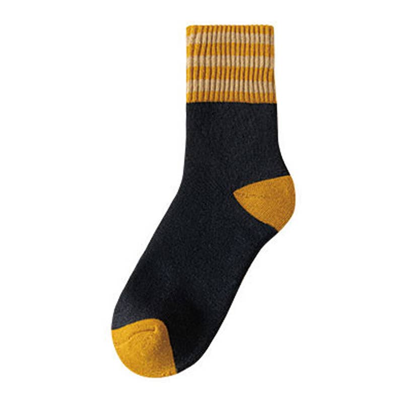 Warm Thick Terry Socks Mid-Tube Snow Socks