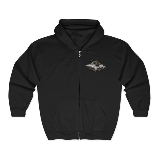 Explore Ottawa Unisex Zip Hoodie - Nature-Inspired Comfort for Outdoor Lovers