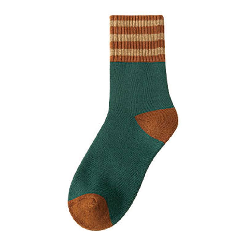 Warm Thick Terry Socks Mid-Tube Snow Socks