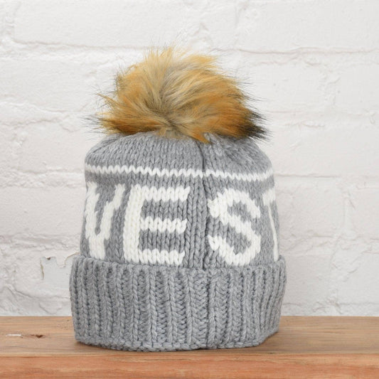 Midwest Beanie Faux Fur Pom