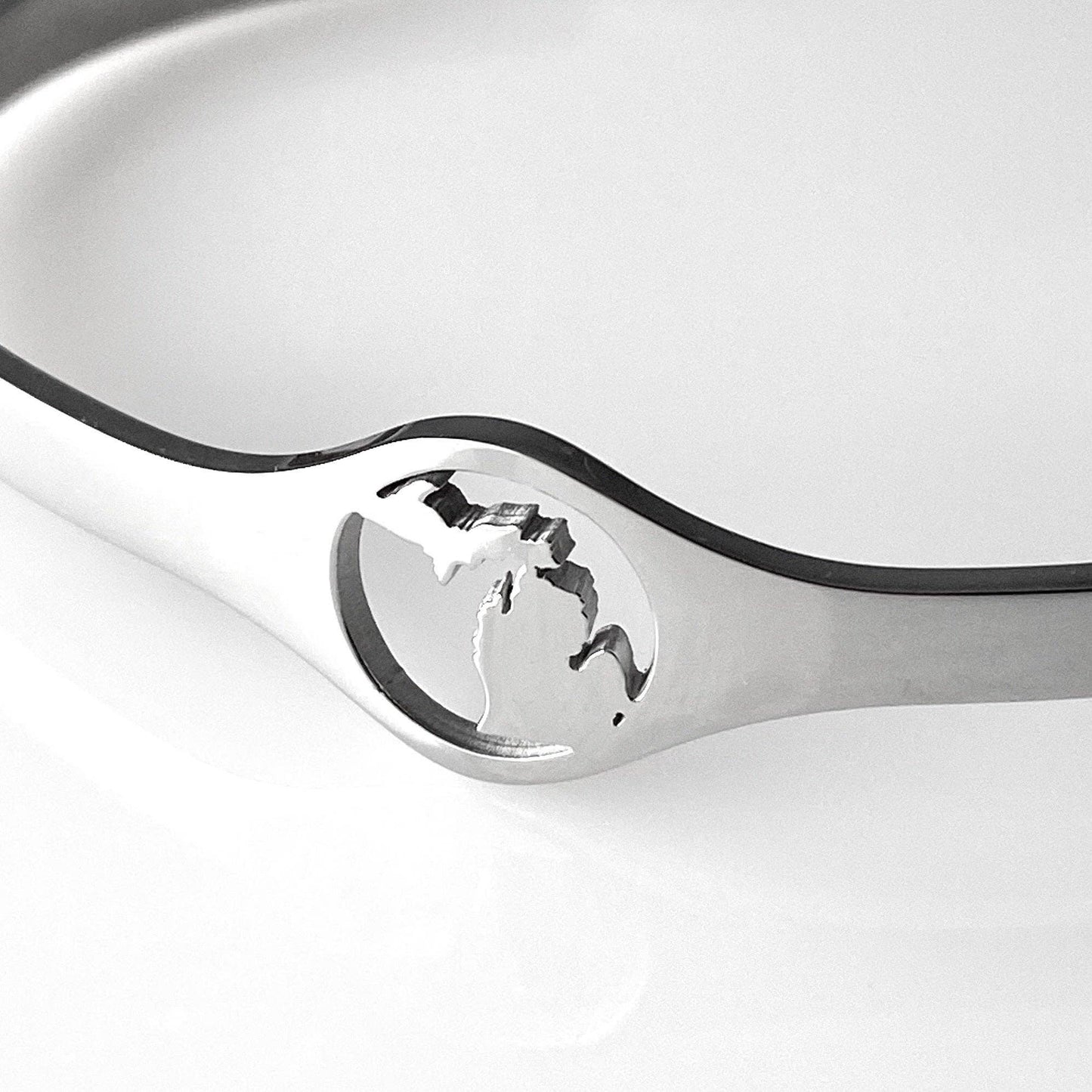 Michigan Cutout Bracelet, Adjustable