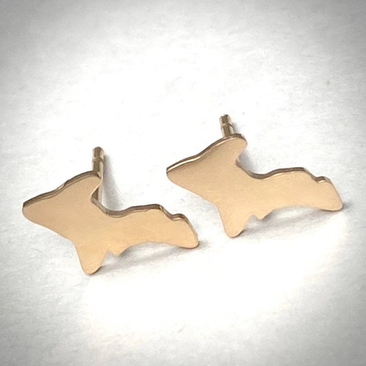 UP Post Earrings Rose Gold