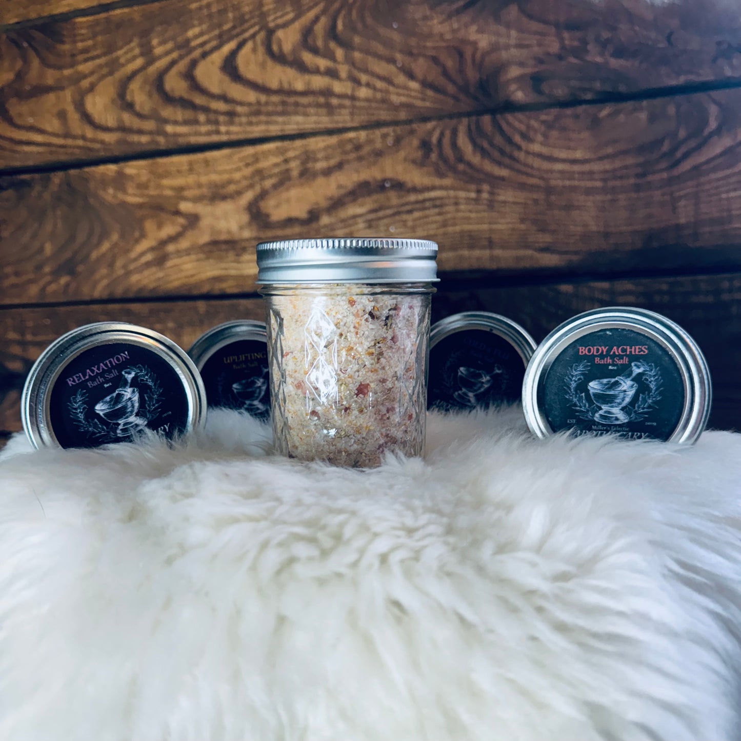 Miller's Eclectic Apothecary Rejuvenating Bath Salts 8 oz