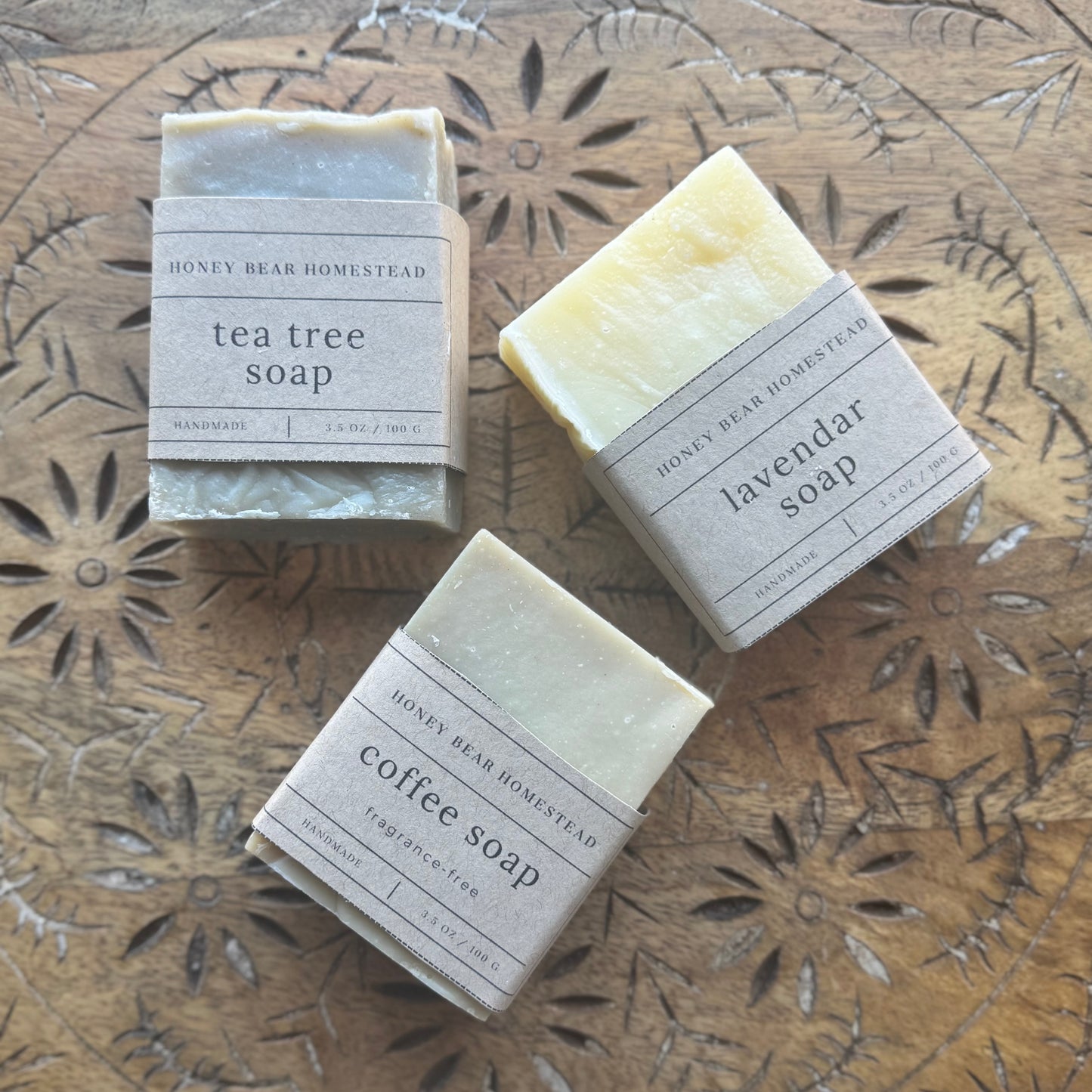 All Natural Hand Made Soap Bar