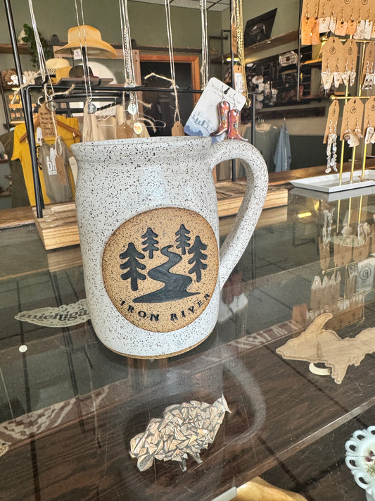 Iron River Hand Made Ceramic Mugs