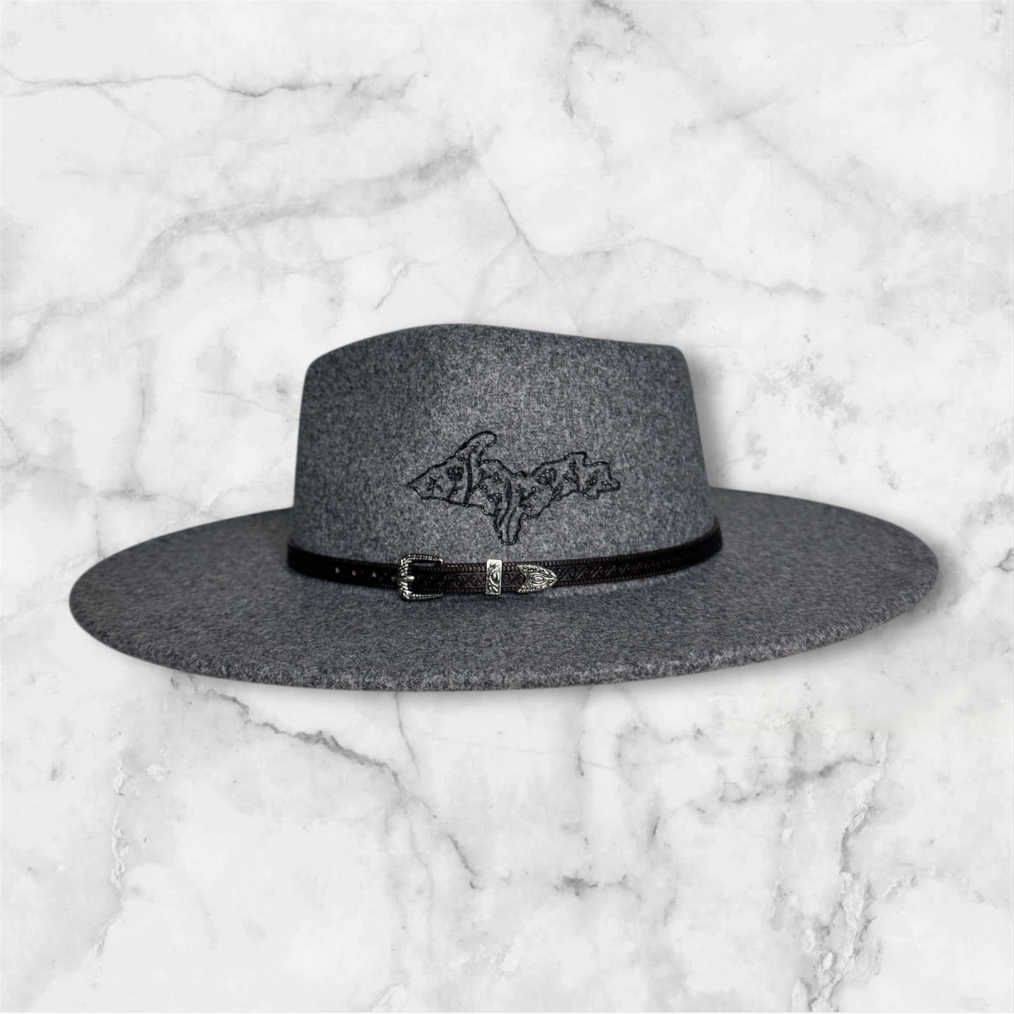 U.P Vegan Wool Wide Brim Fedora
