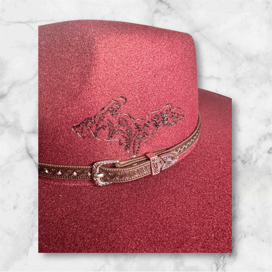 U.P Vegan Wool Wide Brim Fedora