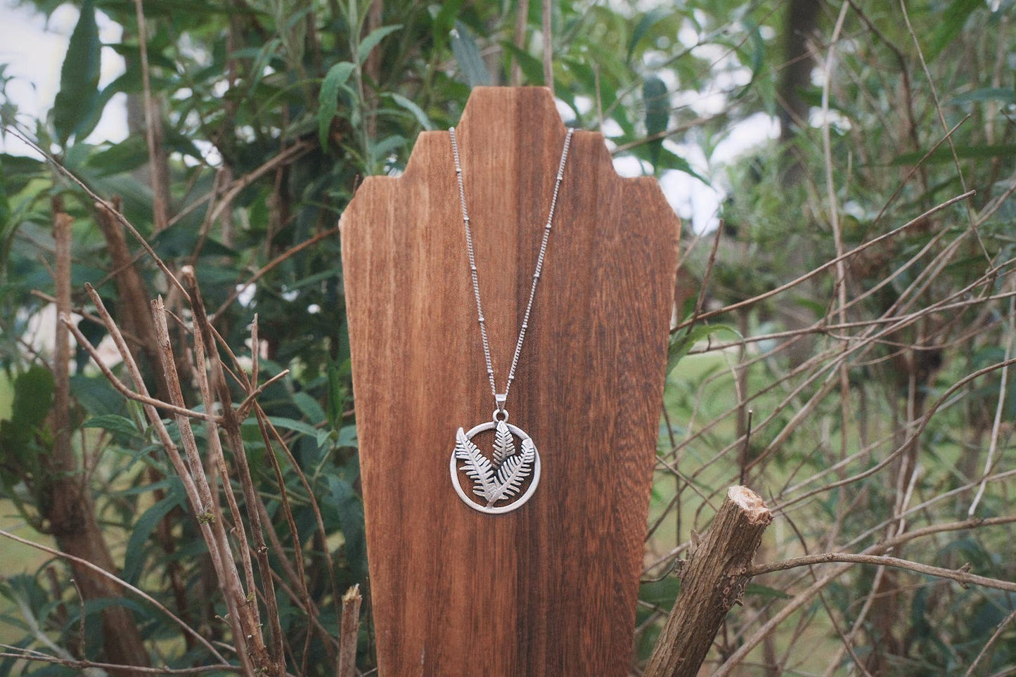 Fern Pendant Necklace