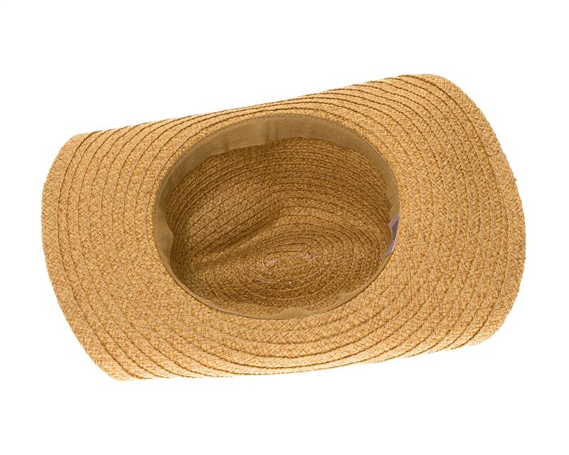 Straw Cowboy Hat w/ Western Belt