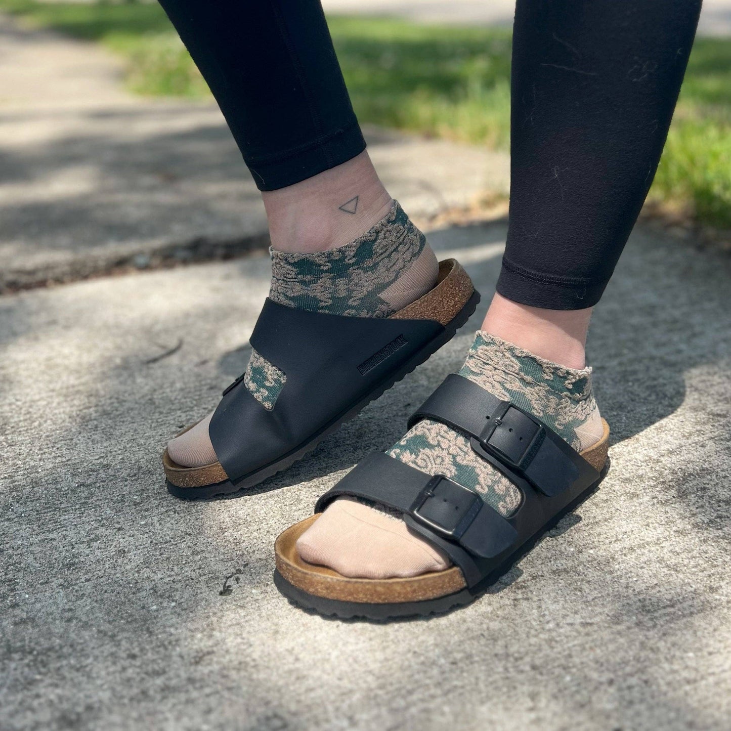 Haden Floral Ankle Socks