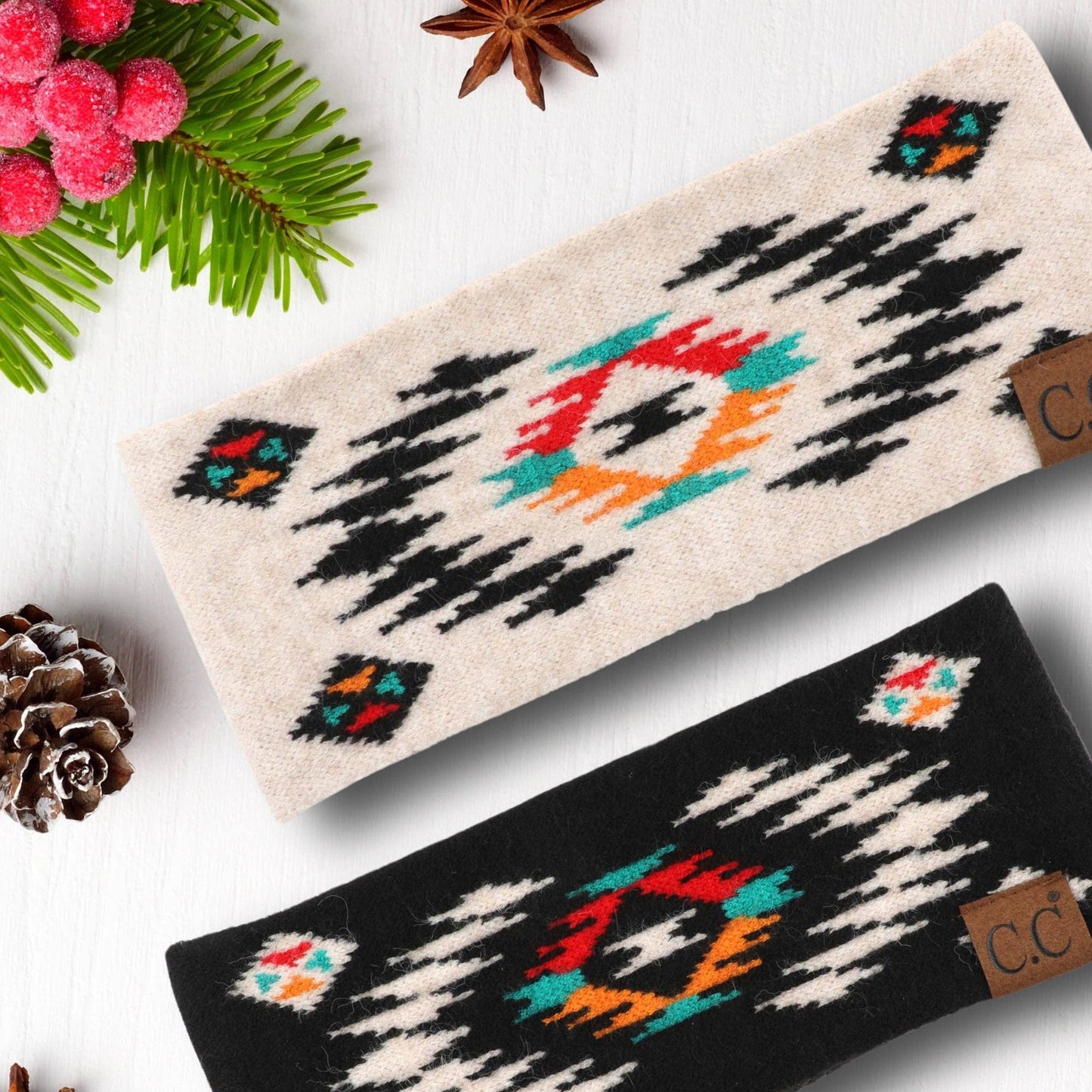 CC South Western Aztec Print Head Wrap