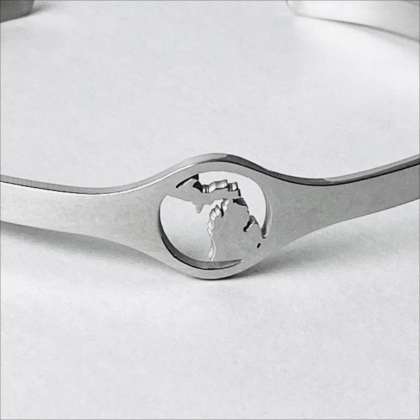 Michigan Cutout Bracelet, Adjustable