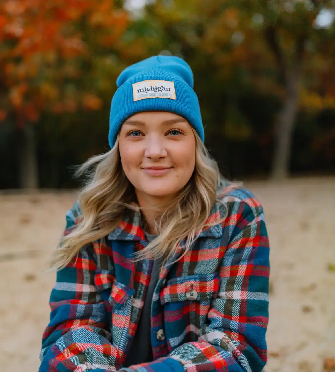 Michigan Patch Beanie