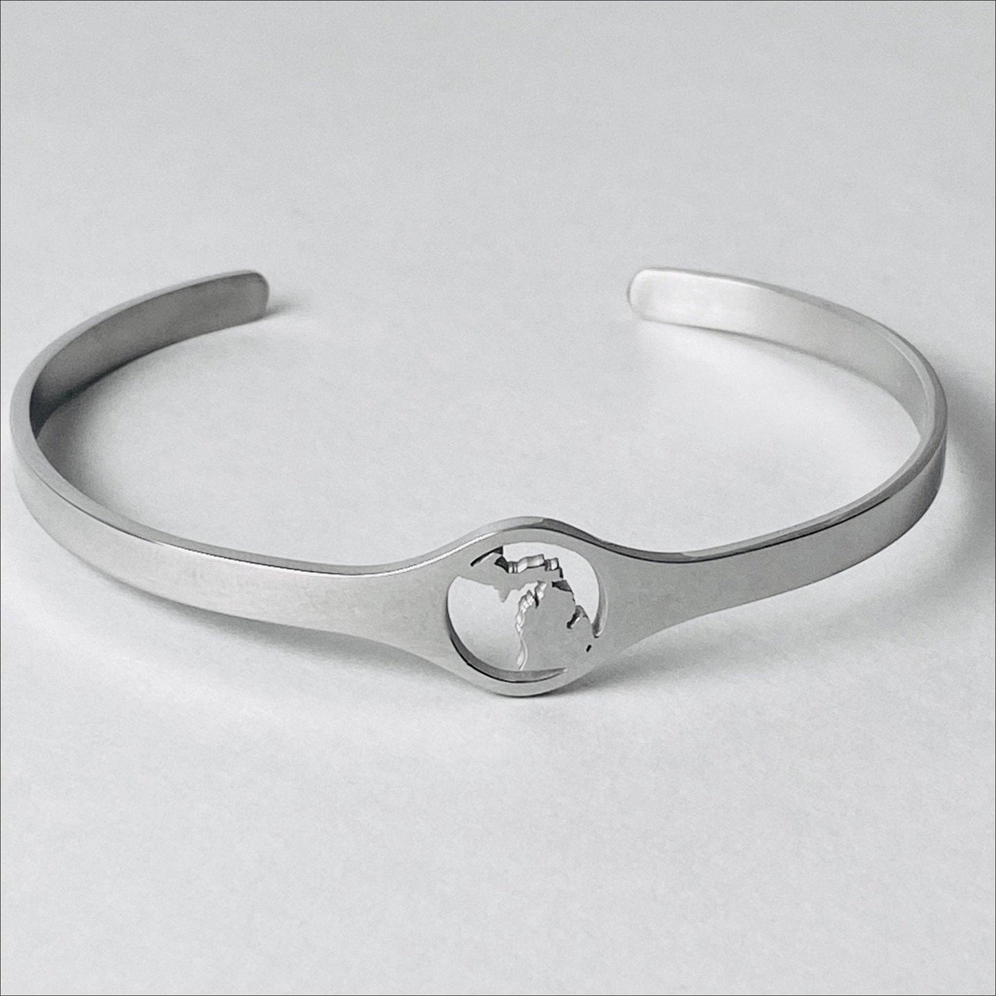 Michigan Cutout Bracelet, Adjustable