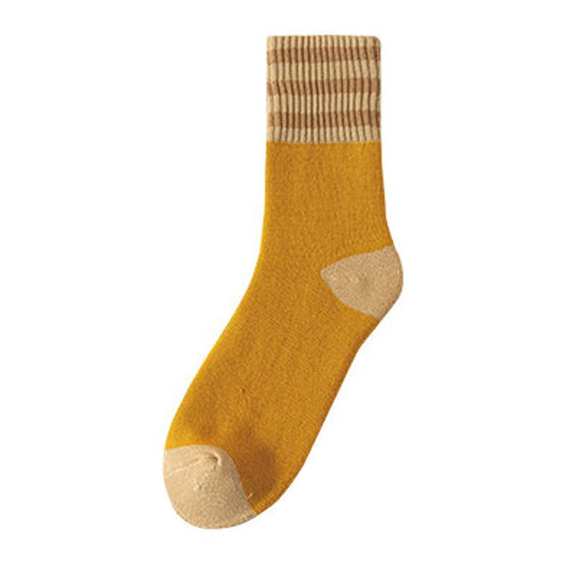 Warm Thick Terry Socks Mid-Tube Snow Socks