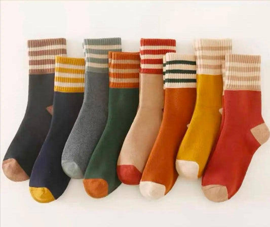 Warm Thick Terry Socks Mid-Tube Snow Socks