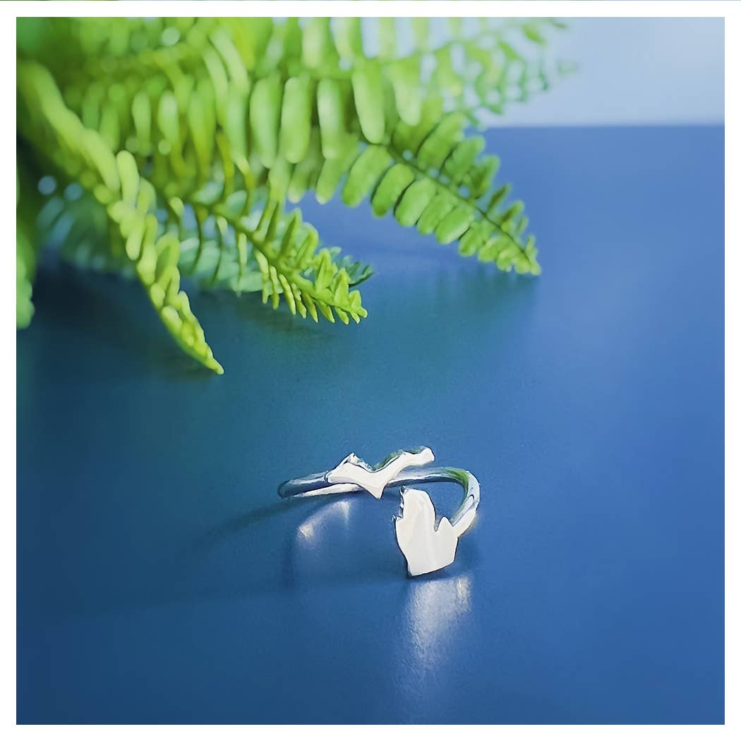 Sterling Silver Michigan Ring