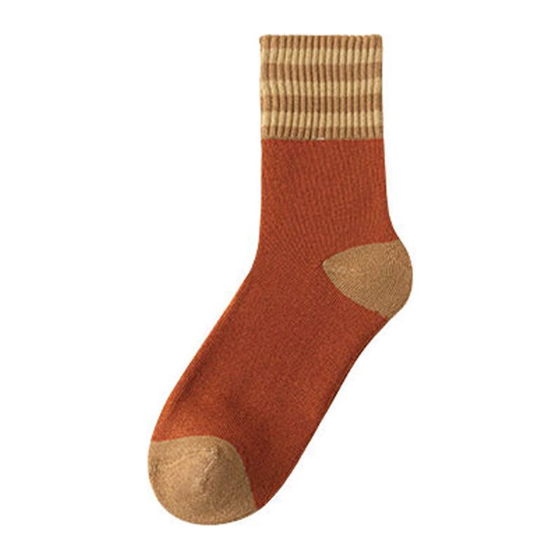 Warm Thick Terry Socks Mid-Tube Snow Socks