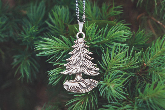 Fox Pendant Necklace