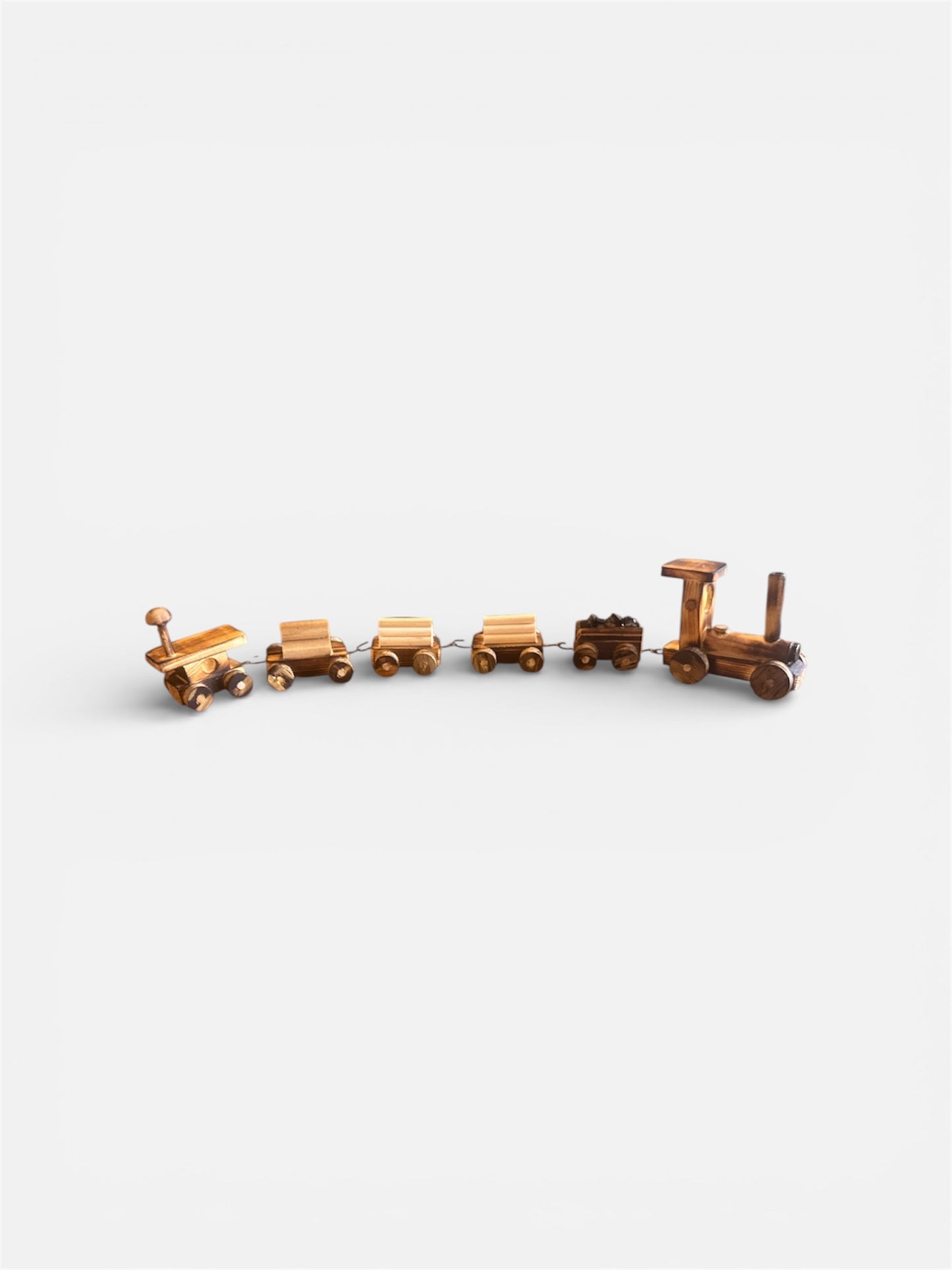 Handmade Wooden Locomotive Sets