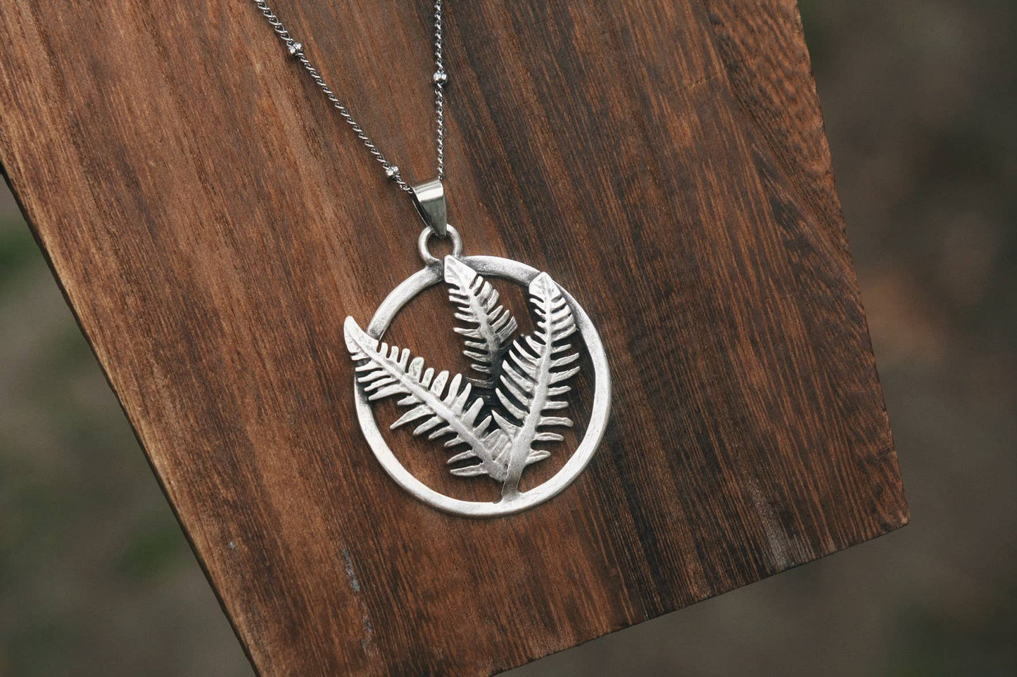 Fern Pendant Necklace