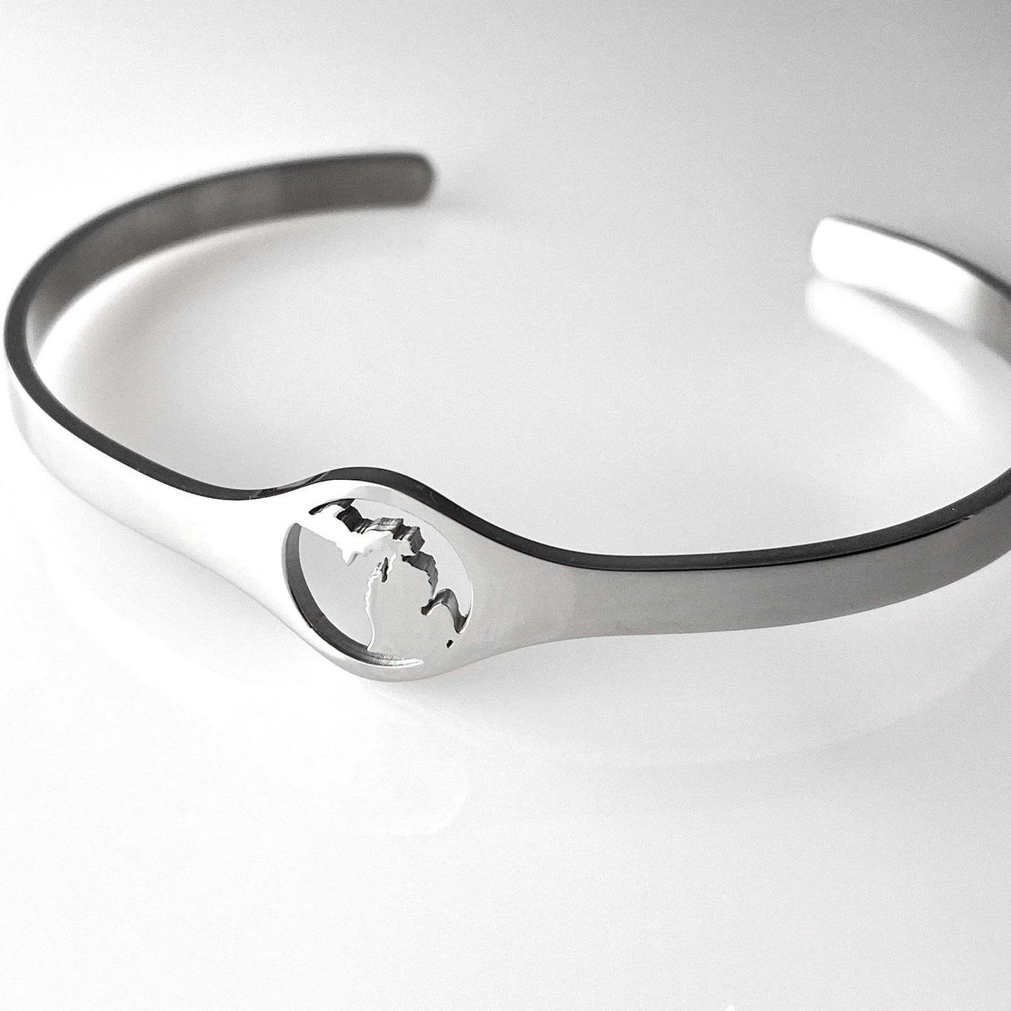Michigan Cutout Bracelet, Adjustable