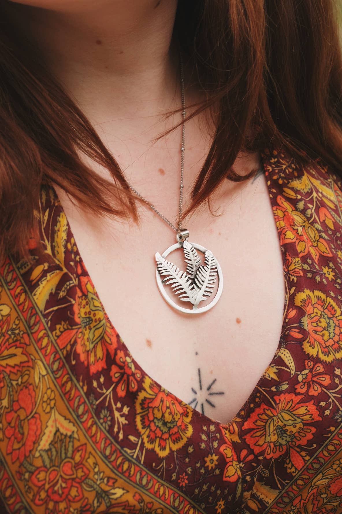 Fern Pendant Necklace