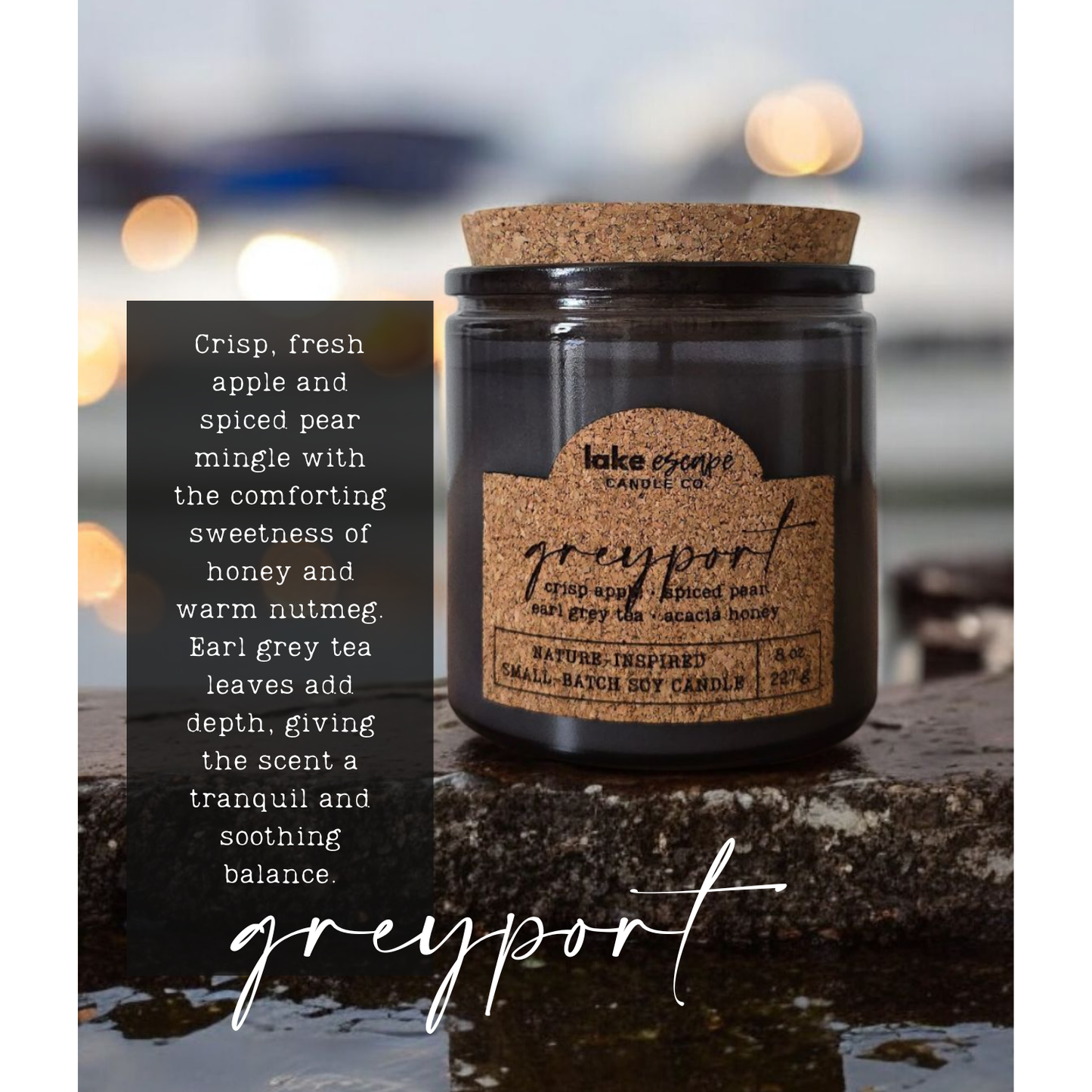 The Great Escape Soy Candle Collection - 8 oz. Small-Batch