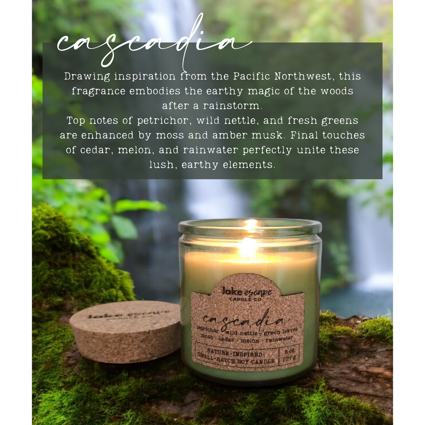 The Great Escape Soy Candle Collection - 8 oz. Small-Batch