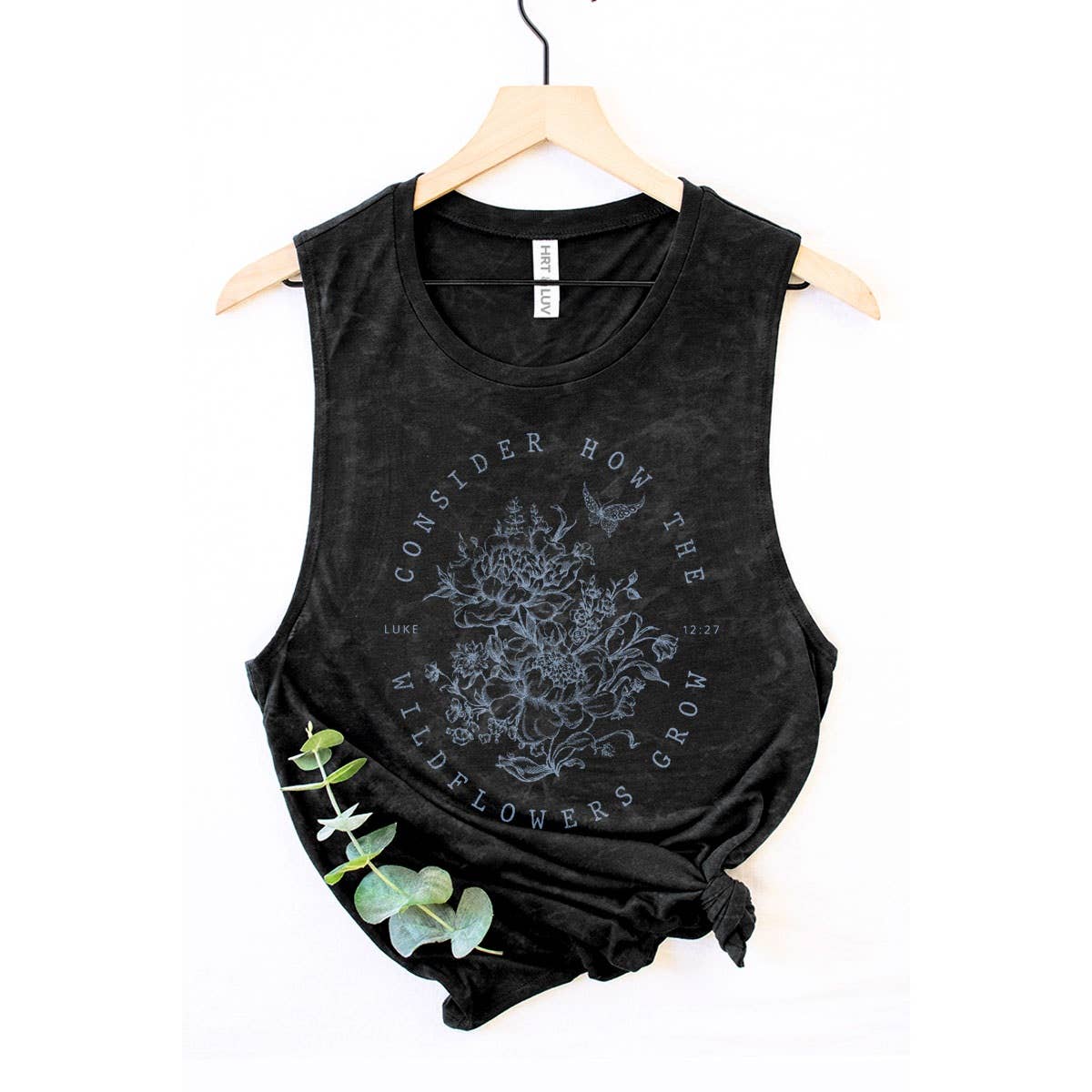 WILD FLOWERS GROW MINERAL GRAPHIC TANK TOP