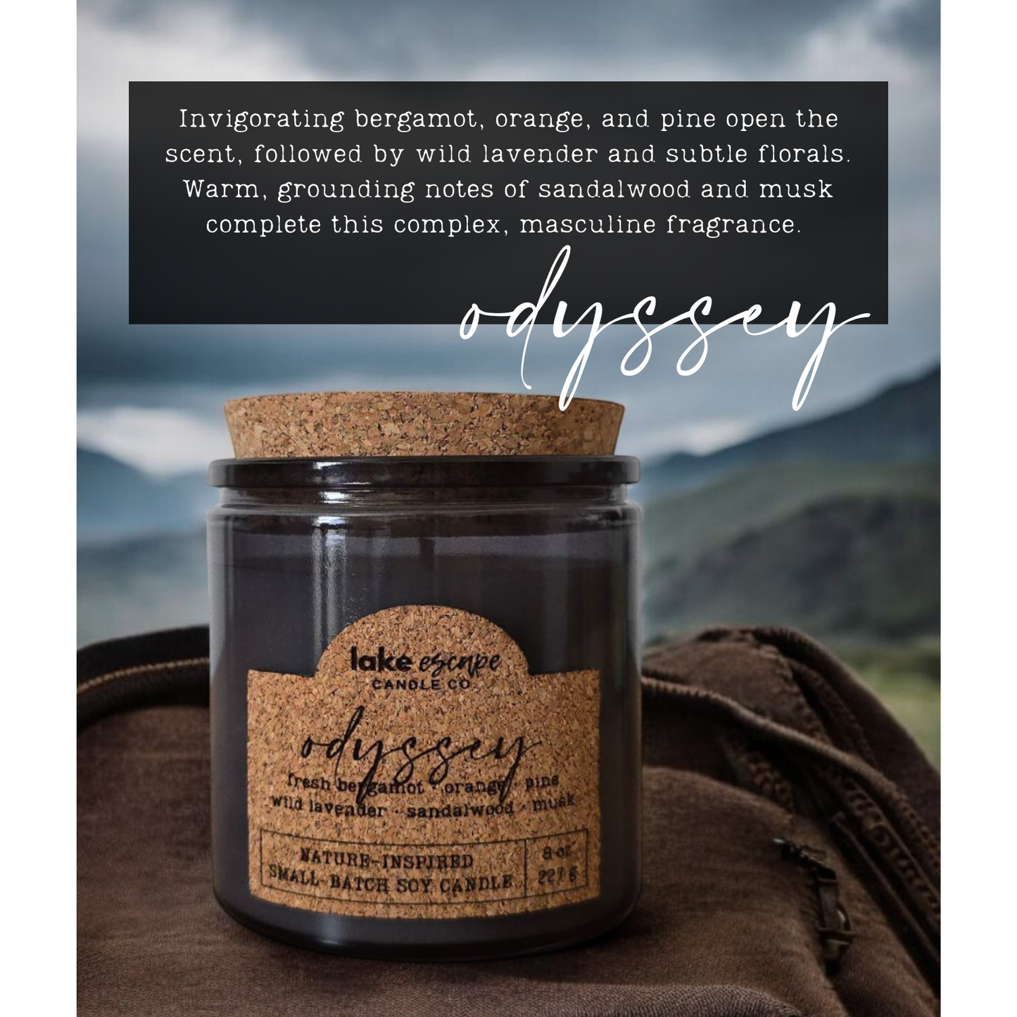 The Great Escape Soy Candle Collection - 8 oz. Small-Batch