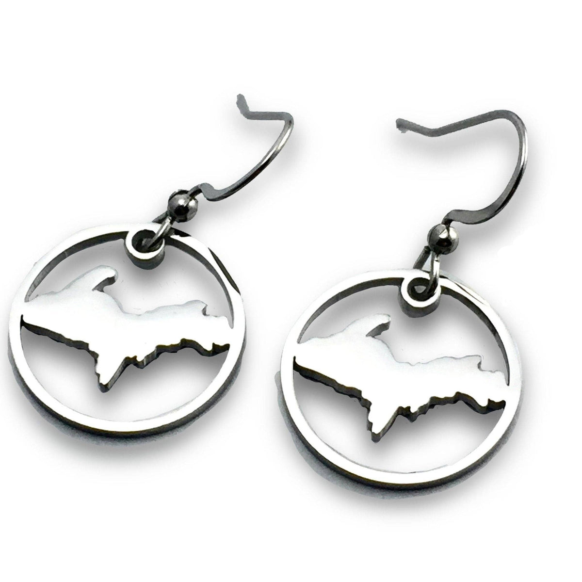 UP Circle Outline Earrings