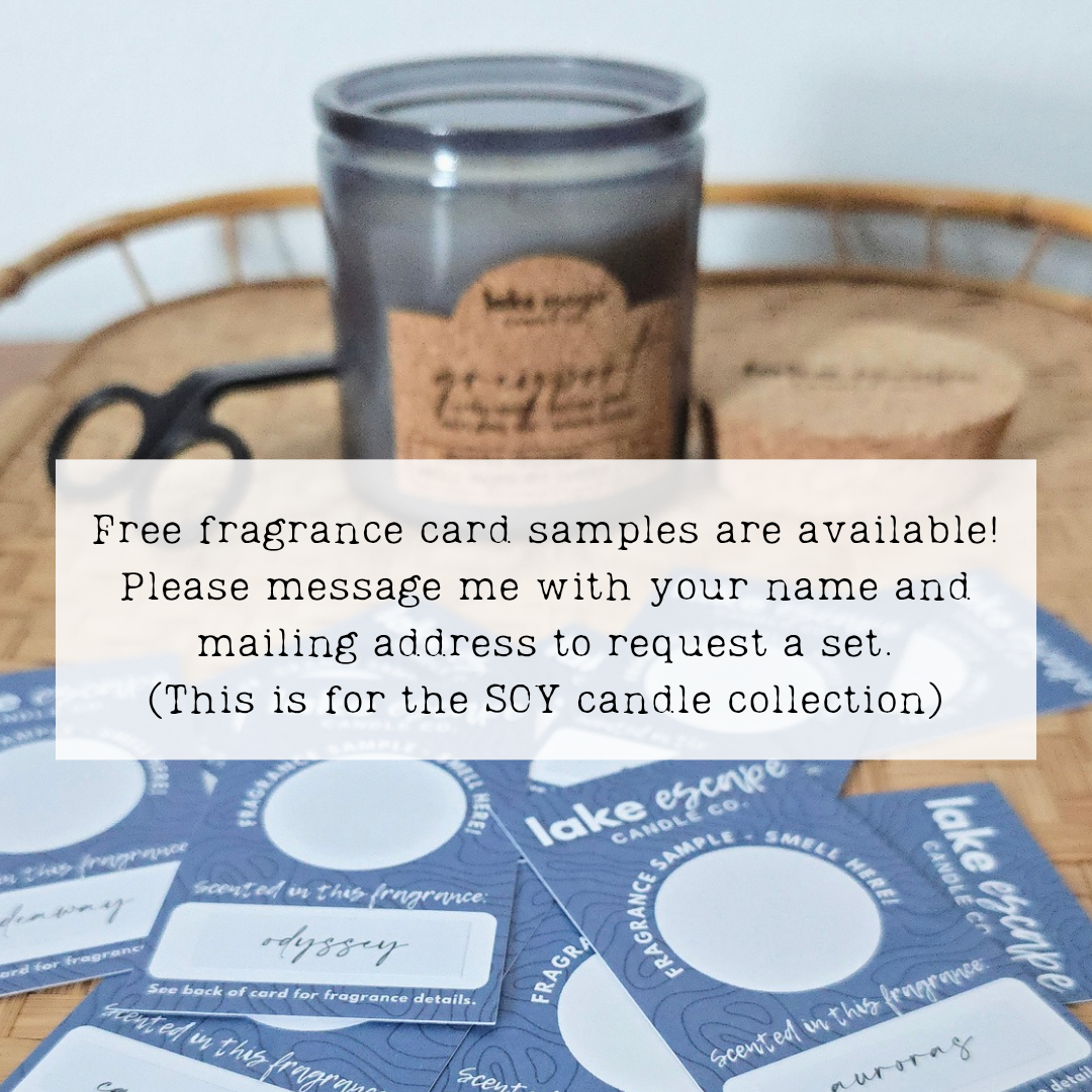 The Great Escape Soy Candle Collection - 8 oz. Small-Batch
