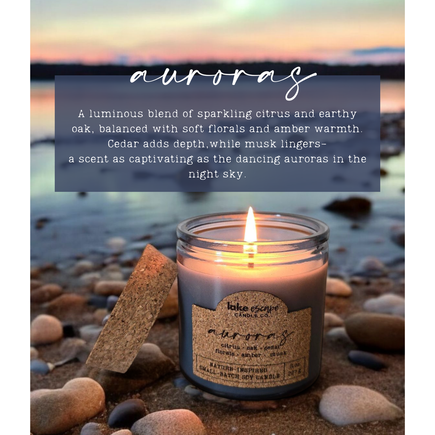 The Great Escape Soy Candle Collection - 8 oz. Small-Batch