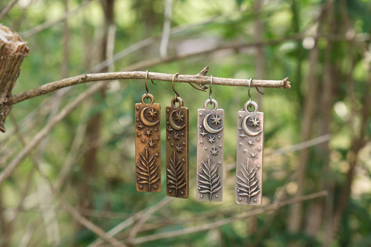 Celestial Plant Earrings
